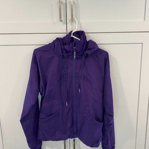 Lululemon Rush Hour Rain Jacket | Color: Purple/Black | Size: 10